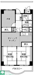 ビレッジハウス芝浦タワー1号棟 (411号室)の物件間取画像